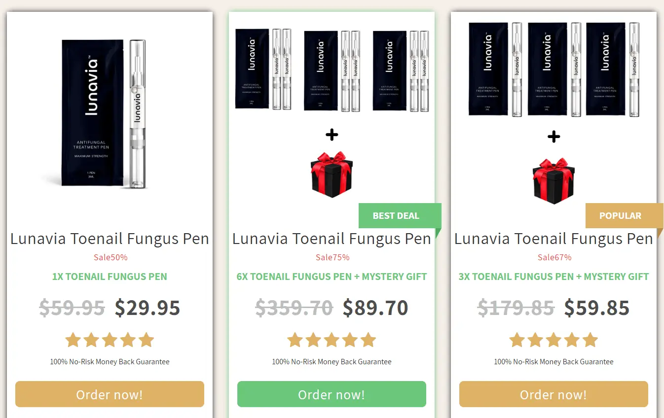 Lunavia Toenail Fungus Pen Buy